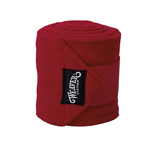 Weaver Leather Polo Beinbandagen, Rot, 4er-Pack Weaver Leather Polo Beinbandagen, Rot, 4er-Pack von Weaver Leather