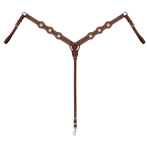 Weaver Leather Stacy Westfall Showtime Brusthalsband, gewellt, Braun Weaver Leather Stacy Westfall Showtime Brusthalsband, gewellt, Braun von Weaver Leather