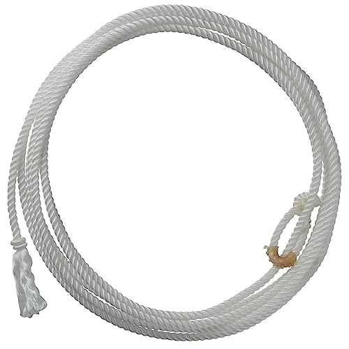 Weaver Leather Unisex-Erwachsene 30-2400 Kinder gewachstes Nylon-Seil, Natur, 5/16" x 20' Weaver Leather Unisex-Erwachsene 30-2400 Kinder gewachstes Nylon-Seil, Natur, 5/16" x 20' von Weaver Leather