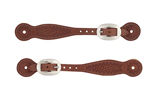 Weaver Leather Unisex-Erwachsene Basketweave Thin SPUR Strap,BR Korbgeflecht Sporenriemen aus Leder, dünn, Braun Weaver Leather Unisex-Erwachsene Basketweave Thin SPUR Strap,BR Korbgeflecht Sporenriemen aus Leder, dünn, Braun von Weaver Leather