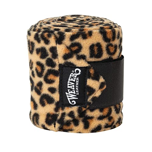 Weaver Leather Unisex-Erwachsene Polo-Beinbandagen, Leopardenmuster, 4 Stück Beinpflege, Leopard, 4-1/2" W x 9' L Weaver Leather Unisex-Erwachsene Polo-Beinbandagen, Leopardenmuster, 4 Stück Beinpflege, Leopard, 4-1/2" W x 9' L von Weaver Leather