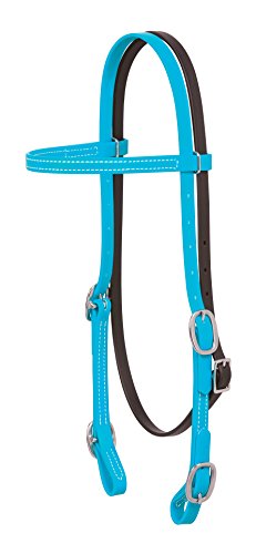 Weaver Leather Unisex-Erwachsene Weaver Leder Brahma Webb Stirnband Halfter Blue Pferd, Hurricane blau, Horse Weaver Leather Unisex-Erwachsene Weaver Leder Brahma Webb Stirnband Halfter Blue Pferd, Hurricane blau, Horse von Weaver Leather