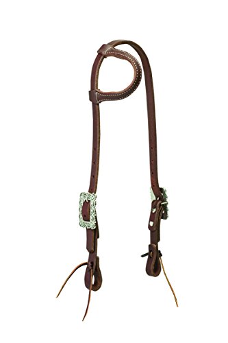 Weaver Leather Unisex-Erwachsene Sliding Ear Headstall Halfter, Southwest Scalloped Weaver Leather Unisex-Erwachsene Sliding Ear Headstall Halfter, Southwest Scalloped von Weaver Leather