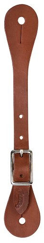 Weaver Leather Women's Single-Ply Brown Latigo Leather Spur Straps von Weaver Leather