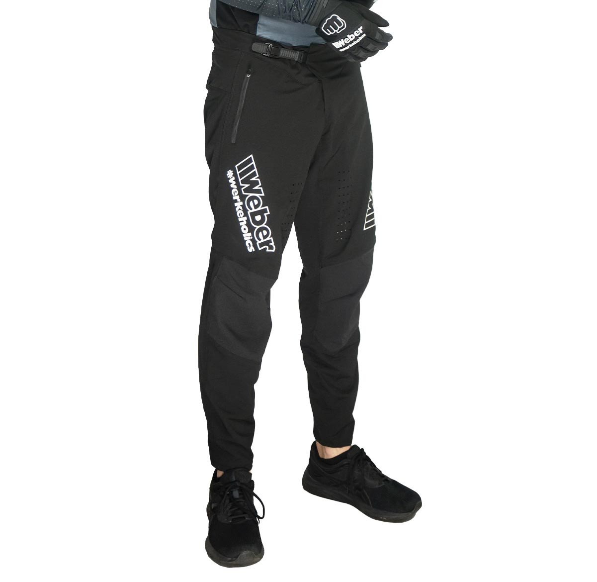 Weber GmbH Fahrradhose Weber #Werkeholics MTB Hose lang (1-tlg) mit Ratschenverschluss und Belüftungszonen Weber GmbH Fahrradhose Weber #Werkeholics MTB Hose lang (1-tlg) mit Ratschenverschluss und Belüftungszonen von Weber GmbH