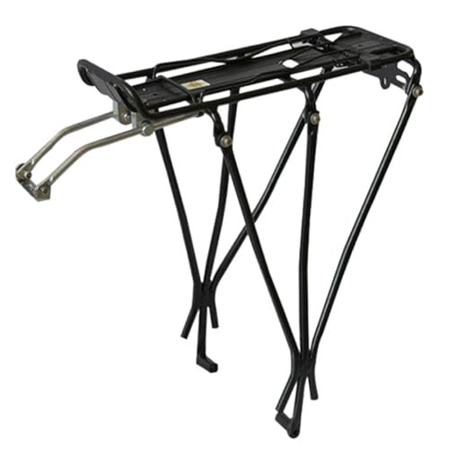 Weduspaty Heckrad Rack, Fahrradpannerregal auf dem Fahrradträger Rack Aluminium Legierung Mountain Bike Heckrack Fahrradzubehör Ausrüstung Ständer von Weduspaty