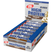 40% High Protein Bar - 24 x 50g - Schokolade 40% High Protein Bar - 24 x 50g - Schokolade von Weider