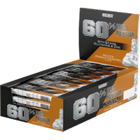 60% Protein Bar - 24x45g - Salted Peanut Caramel 60% Protein Bar - 24x45g - Salted Peanut Caramel von Weider