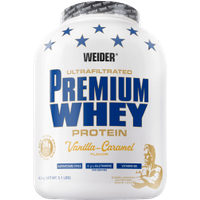 Premium Whey Protein - 2300g - Vanille-Karamell Premium Whey Protein - 2300g - Vanille-Karamell von Weider