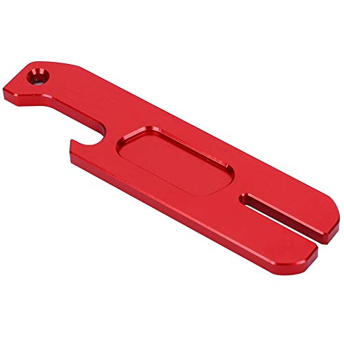 Fahrrad-Scheibenbremsen-Zentrierschlüssel Spanner Bike Repair Tool exquisite Verarbeitung für Trainingswettbewerbe für Trail-Fahrten(rot) von Weikeya