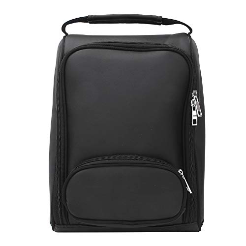 Golfschuhtasche, tragbares, schützendes, bequemes PU-Leder-Golfschuhpaket, atmungsaktiv für Basketballschuhe von Weikeya
