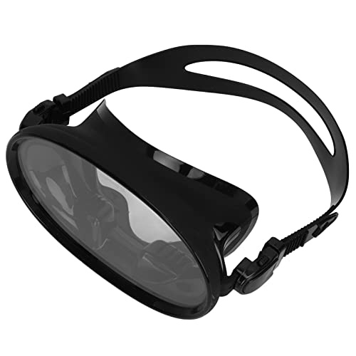 Schnorchelbrille, Professionelle Schnorchelausrüstung, Auslaufschutz, Gehärtetes Glas, Ultraweite Sicht mit Nasenklammer für Männer und Frauen für Wassersport von Weikeya