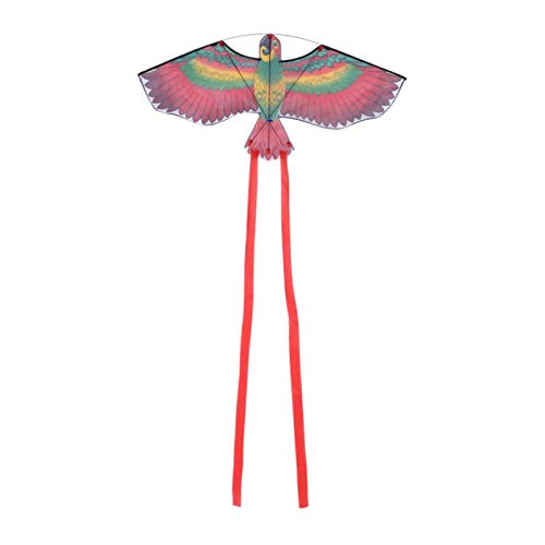 Tier Papageien Drachen Vögel Fliegen Drachen Outdoor Sport Spiel(rot) von Weikeya