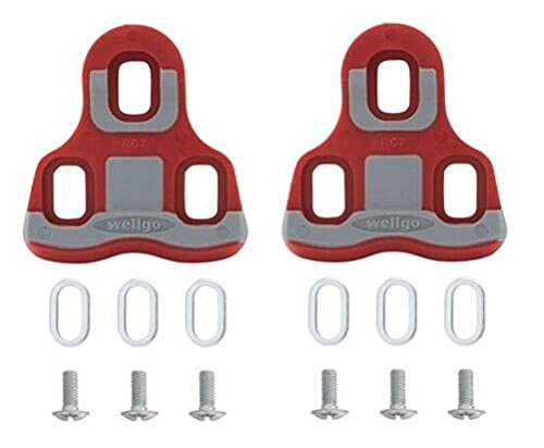 Wellgo Plattform Cleats Schuhplatten - LOOK kompatibel 6? - RC-7B - rot Wellgo Plattform Cleats Schuhplatten - LOOK kompatibel 6? - RC-7B - rot von Wellgo