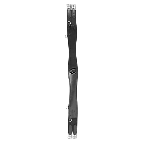 Waldhausen Wembley Ledersattelgurt - mit Elastik, schwarz, Länge 135 cm Waldhausen Wembley Ledersattelgurt - mit Elastik, schwarz, Länge 135 cm von Wembley