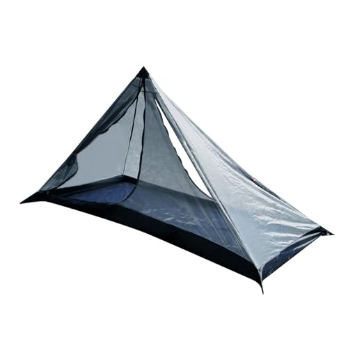 Weppduk Outdoor-Bildschirmzelt, Netzschutz für Camping | 2 Personen Camping-Schutznetz,Leichtes, tragbares Outdoor-Zelt mit feinsten Löchern und Reißverschluss für Garten und Wandern von Weppduk
