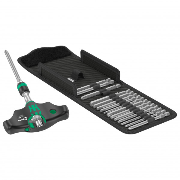 Wera - Kraftform Kompakt 400 RA Set 1 - Fahrradwerkzeug grün/schwarz Wera - Kraftform Kompakt 400 RA Set 1 - Fahrradwerkzeug grün/schwarz von Wera