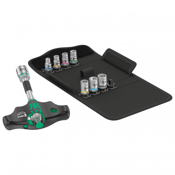 Wera - Kraftform Kompakt 400 RA Set 2 - Fahrradwerkzeug grün/schwarz Wera - Kraftform Kompakt 400 RA Set 2 - Fahrradwerkzeug grün/schwarz von Wera