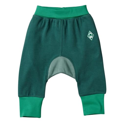 Werder Bremen GOTS Baby Baggy Pant Hose (grün, 56) von Werder Bremen