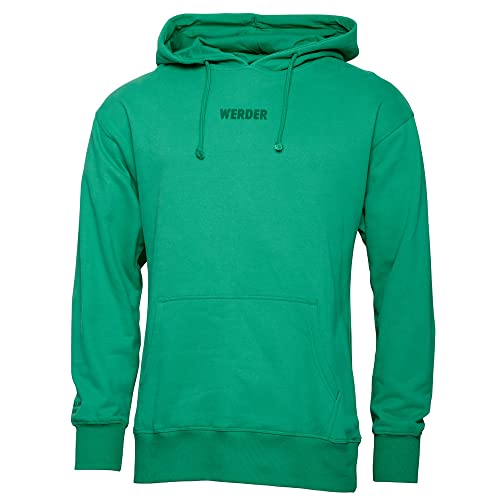 Werder Bremen SV GOTS Hoodie SVW grün Gr. XL von Werder Bremen