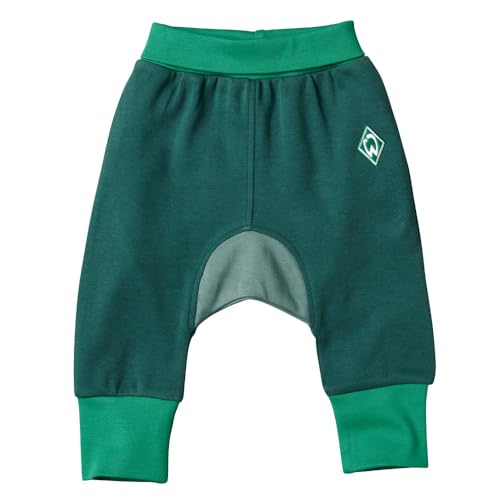 Werder Bremen SV GOTS IC Baby Baggy Pant Raute Gr. 74 von Werder Bremen