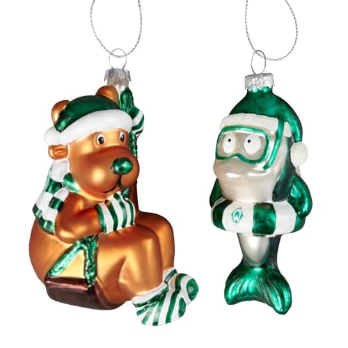 Werder Bremen SV Weihnachtskugeln 2er Set Werder Bremen SV Weihnachtskugeln 2er Set von Werder Bremen