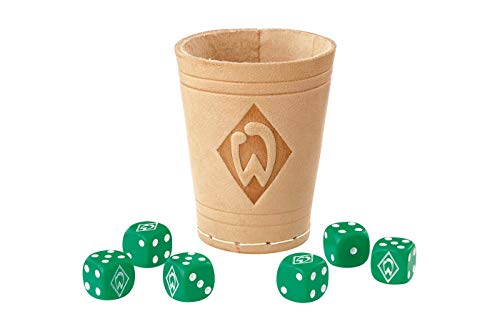 Werder Bremen Würfelbecher/Knobelbecher incl. 6 Würfel von Werder Bremen