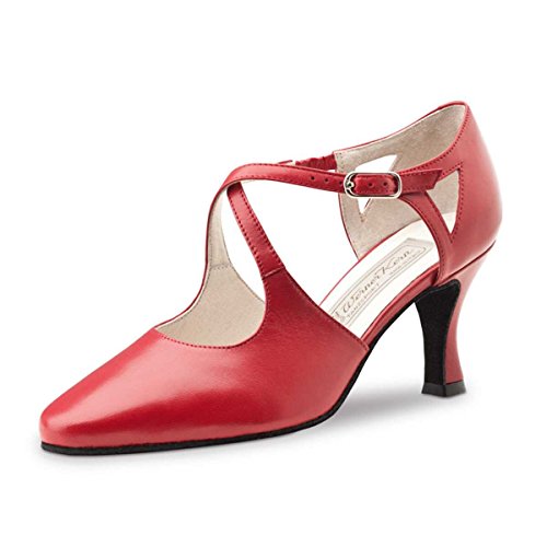 Werner Kern Damen Tanzschuhe INES 6,5 - Farbe: Rot - Größe: UK 4 Werner Kern Damen Tanzschuhe INES 6,5 - Farbe: Rot - Größe: UK 4 von Werner Kern