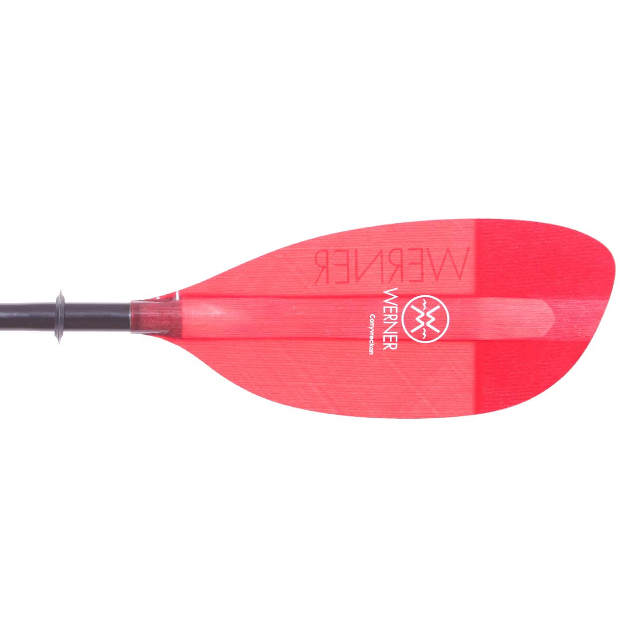 Werner Corryvreckan Kajakpaddel - Red, 210cm (Standard Straight) von Werner Paddles}