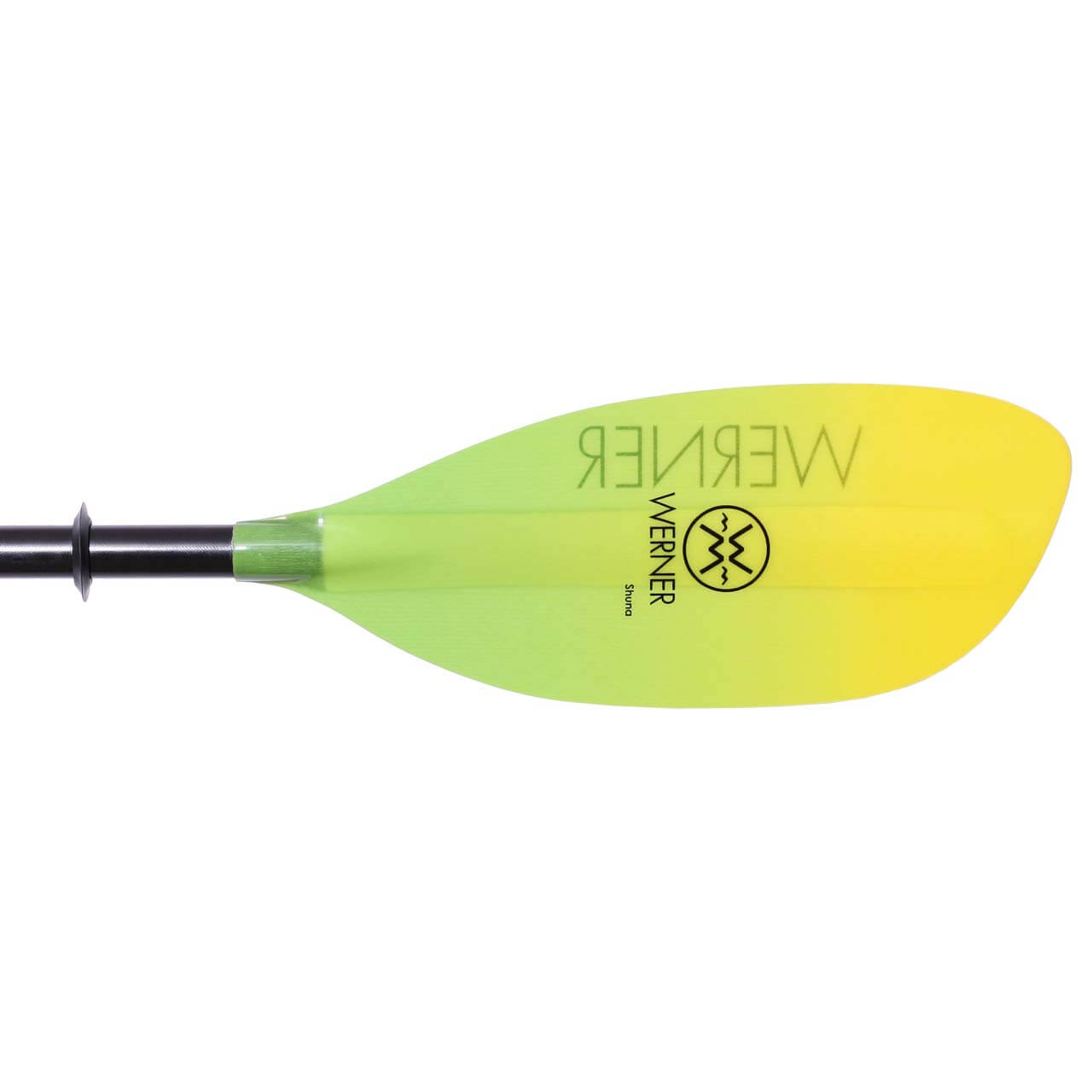 Werner Paddel Shuna - Citrus, 210cm (Standard Straight) von Werner Paddles}