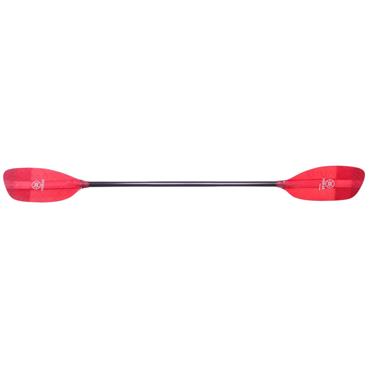 Werner Powerhouse Wildwasserpaddel - Red, 194cm (Standard Straight) von Werner Paddles}