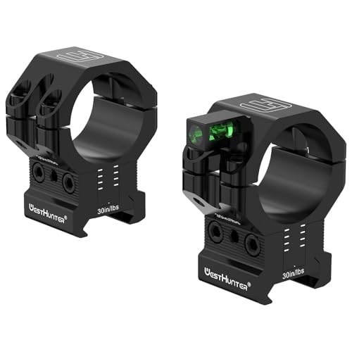 WestHunter Optics 120 MOA Verstellbare Höhe Zielfernrohr Ringe | Schwarz WestHunter Optics 120 MOA Verstellbare Höhe Zielfernrohr Ringe | Schwarz von WestHunter