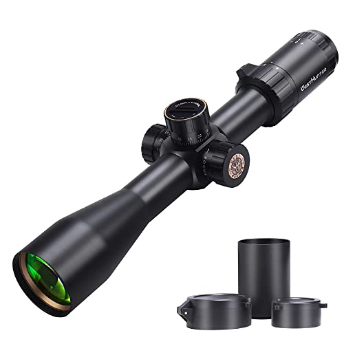 WestHunter Optics HD 4-16x44 FFP Scope, 30mm Tube First Focal Plane Tactical Wide Field of View Precision 1/10 MIL Riflescope | Reticle-A, Only Optics & Basic Accessories von WestHunter