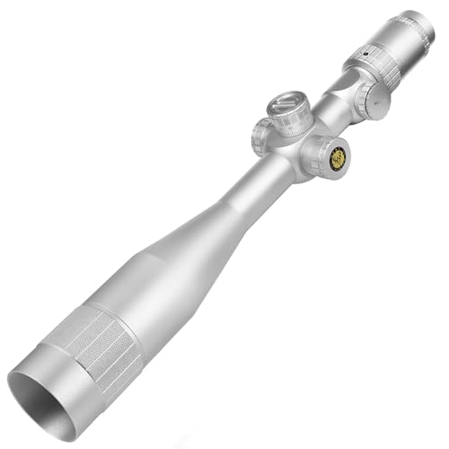 WestHunter Optics WHI 6-24X50 SFIR FFP Riflescope, First Focal Plane Red Green Illuminated Etched Glass Reticle, 30mm Tube Tactical Precision 1/10 MIL Scopes | Silver, Only Optics & Basic Accessories WestHunter Optics WHI 6-24X50 SFIR FFP Riflescope, First Focal Plane Red Green Illuminated Etched Glass Reticle, 30mm Tube Tactical Precision 1/10 MIL Scopes | Silver, Only Optics & Basic Accessories von WestHunter