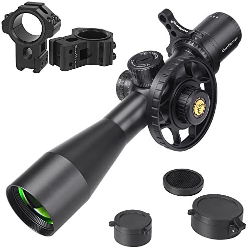 WestHunter Optics WHT 4-16X44 SFIR FFP Compact Riflescope, 1/10 MIL First Focal Plane Red Illumination Etched Glass Reticle, 30mm Tube Tactical Precision Shooting Scopes, with Dovetail Rings WestHunter Optics WHT 4-16X44 SFIR FFP Compact Riflescope, 1/10 MIL First Focal Plane Red Illumination Etched Glass Reticle, 30mm Tube Tactical Precision Shooting Scopes, with Dovetail Rings von WestHunter