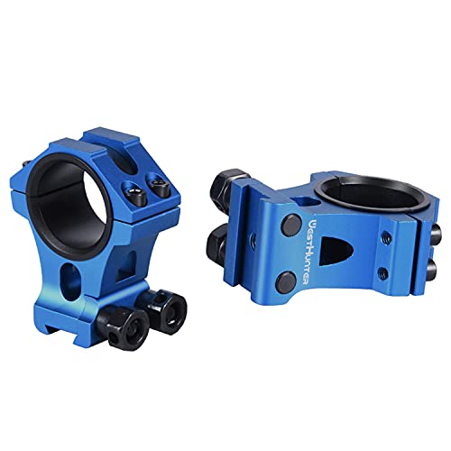 WestHunter Optik Schwalbenschwanz Zielfernrohr Montage, 25,4 mm 30 mm Präzision Zielfernrohr Ringe | Blue WestHunter Optik Schwalbenschwanz Zielfernrohr Montage, 25,4 mm 30 mm Präzision Zielfernrohr Ringe | Blue von WestHunter