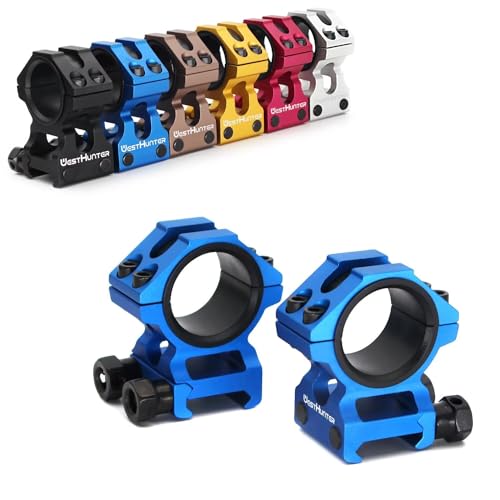 WestHunter Optik 20 mm Picatinny Zielfernrohr Montage, 25,4 mm 30 mm Präzision Zielfernrohr Ringe | Blue WestHunter Optik 20 mm Picatinny Zielfernrohr Montage, 25,4 mm 30 mm Präzision Zielfernrohr Ringe | Blue von WestHunter