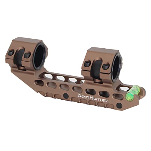 WestHunter Optik 20mm Picatinny Zielfernrohr Montage, 25,4 mm 30 mm Universal Taktik Präzision Zielfernrohrmontage mit Blasenebene | Brown WestHunter Optik 20mm Picatinny Zielfernrohr Montage, 25,4 mm 30 mm Universal Taktik Präzision Zielfernrohrmontage mit Blasenebene | Brown von WestHunter