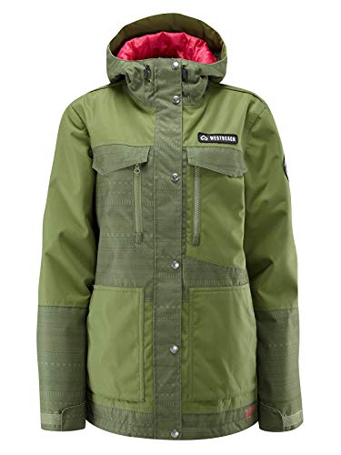 Westbeach Damen Waltz Jacke, grün, XS EU Westbeach Damen Waltz Jacke, grün, XS EU von Westbeach