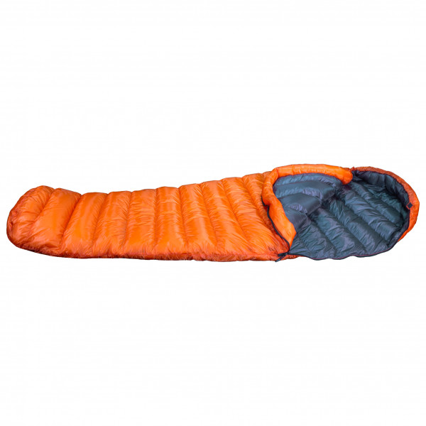 Western Mountaineering - FlyLite - Daunenschlafsack Gr 180 cm orange/grau von Western Mountaineering