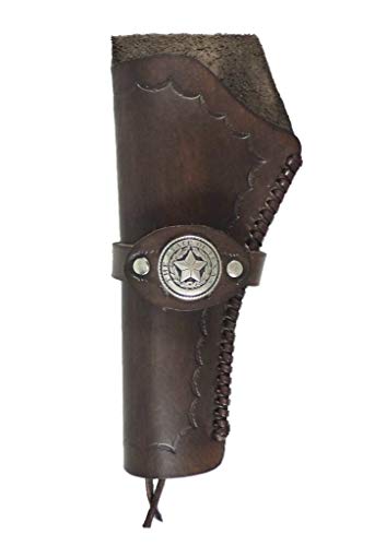 Holster Westernholster Holstertasche braun Lone Star Handarbeit Rindsleder Peacemaker Colt (Linkshänder) von Western Ranch