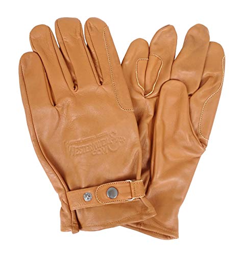 Westernwear Western Freizeit- und Reithandschuhe Kalbsnappaleder- Handschuhe, Lederhandschuhe (3XL, braun) von Westernwear-Shop