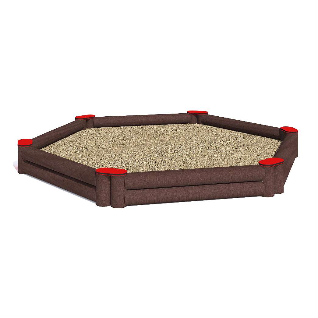 Westfalia Sandkasten "Sechseck" Westfalia Sandkasten "Sechseck" von Westfalia