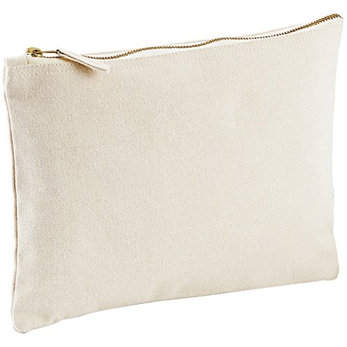 Westford Mill Unisex Erwachsene 530 Canvas-Zubehörtasche, Natur, Größe M Westford Mill Unisex Erwachsene 530 Canvas-Zubehörtasche, Natur, Größe M von Westford Mill