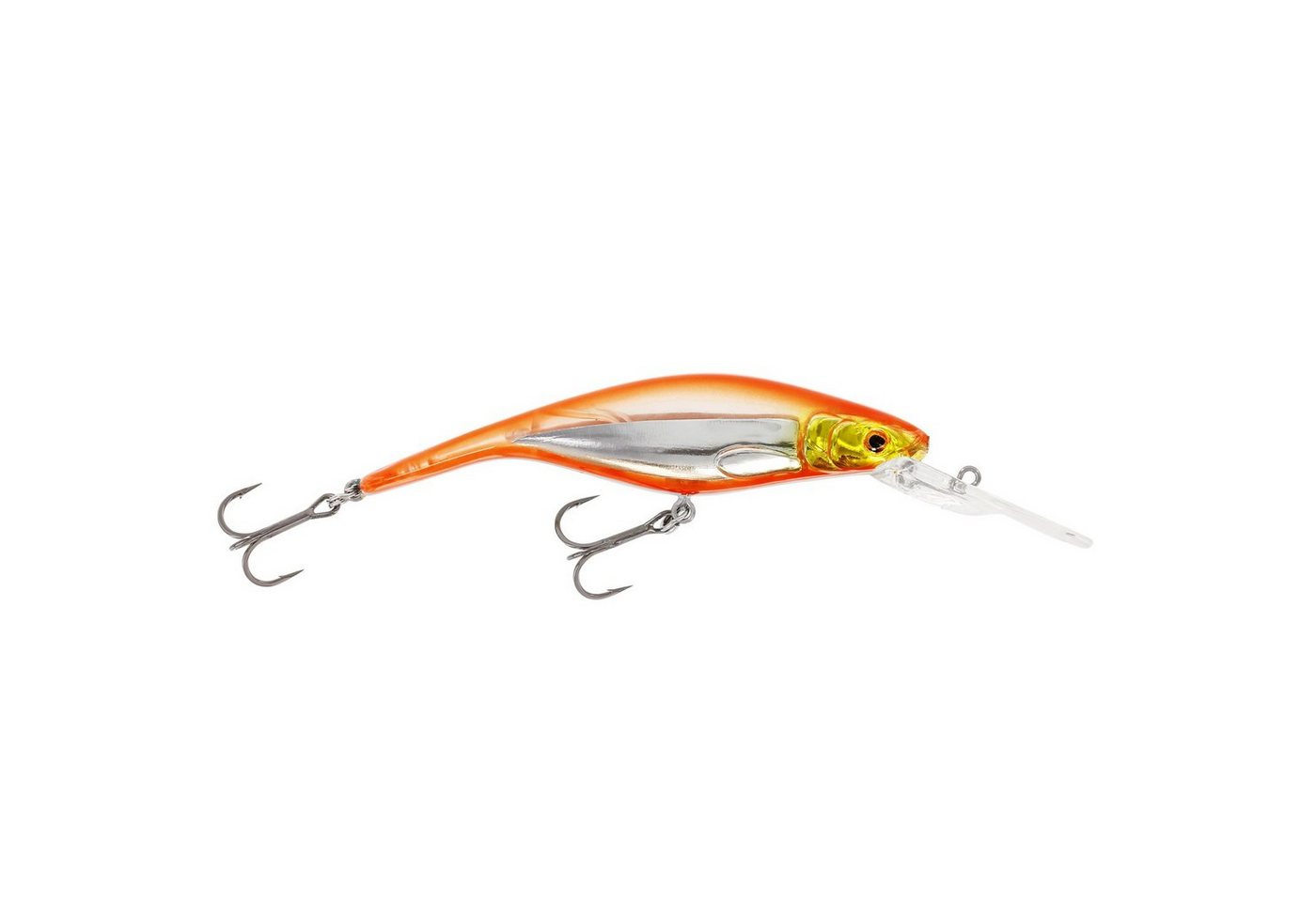 Westin Fishing Kunstköder, P10DR Crankbait 10cm 16g Floating Orange Flash Wobbler von Westin Fishing