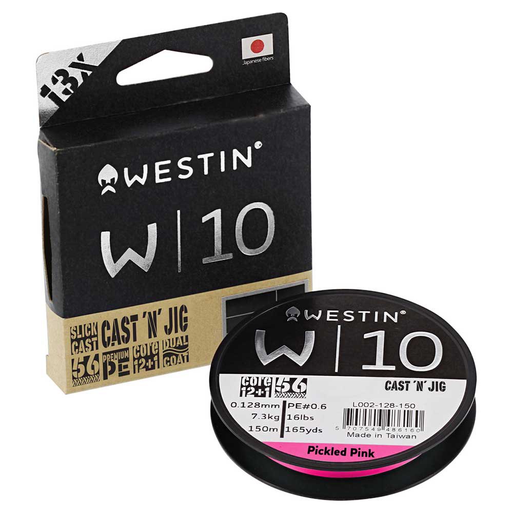 Westin Cast ´n´ Jig 110 M Braided Line Golden 0.128 mm von Westin