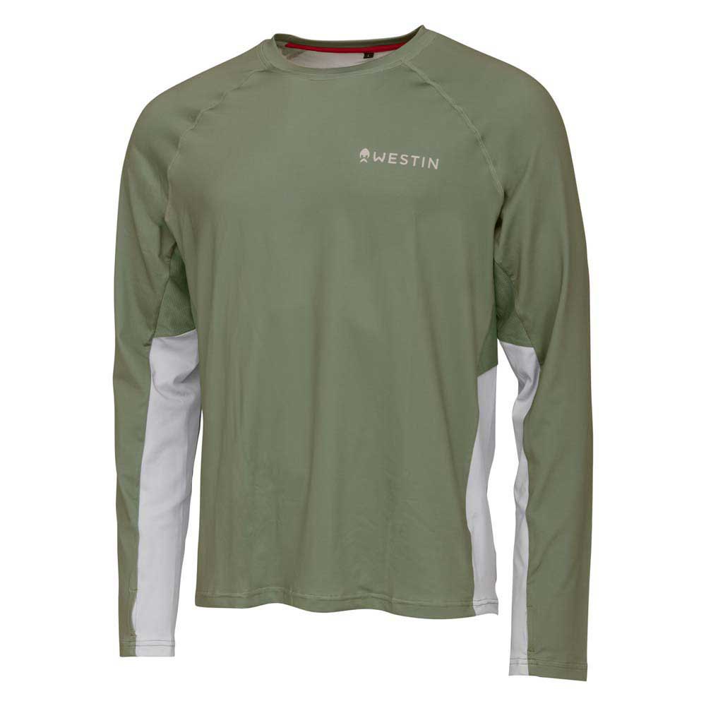 Westin Flats Upf 50+ Uv Long Sleeve T-shirt Grün XL Mann Westin Flats Upf 50+ Uv Long Sleeve T-shirt Grün XL Mann von Westin