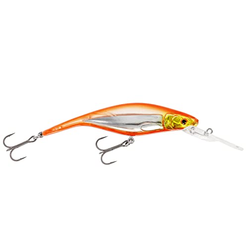 Westin Wobbler zum Hechtangeln & Zanderangeln 10cm 16g P10DR Crankbait Floating, Farbe:Orange Flash von Westin