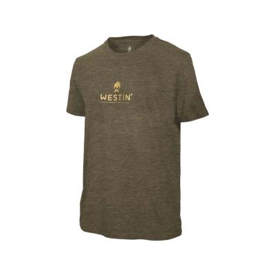 Westin Style T-Shirt L Moss Melange von Westin