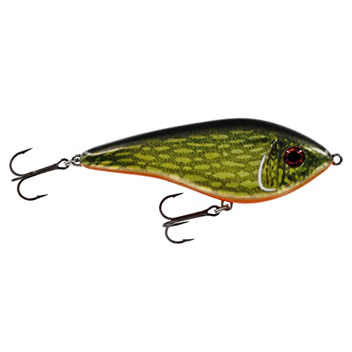 Westin Swim Glidebait 10cm 31g Low Floating Jerkbait, Farbe:Real Baltic Pike Westin Swim Glidebait 10cm 31g Low Floating Jerkbait, Farbe:Real Baltic Pike von Westin